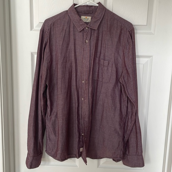 Marine Layer men’s long sleeve button down - super soft! - Picture 1 of 3